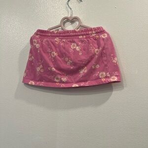 OshKosh B'gosh Pink Floral Skirt 12 months